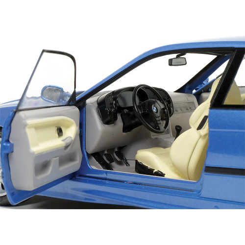 1990 BMW E36 Coupe M3 - Bleu Estoril 1:18 Scale Alt Image 2