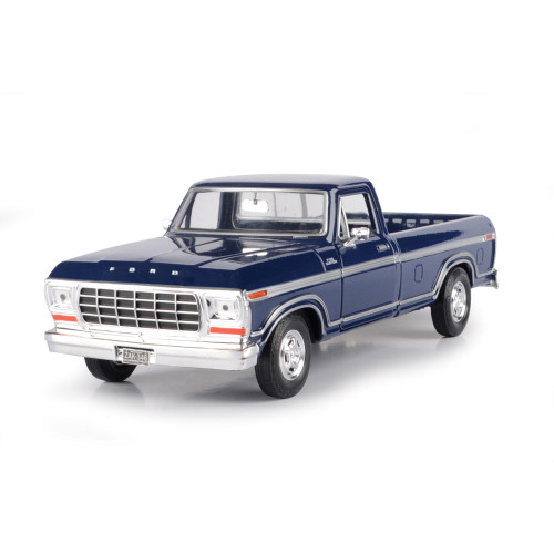 1979 Ford F-150 Custom - Dark Blue Main Image
