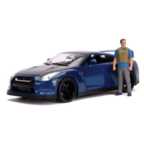 Fast & Furious Nissan GT-R (R35) & Brian Figure Main Image