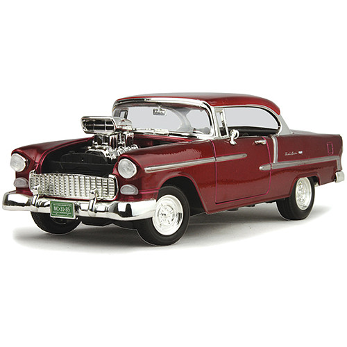 1955 Supercharged Chevy Bel Air - Burgundy Main Image