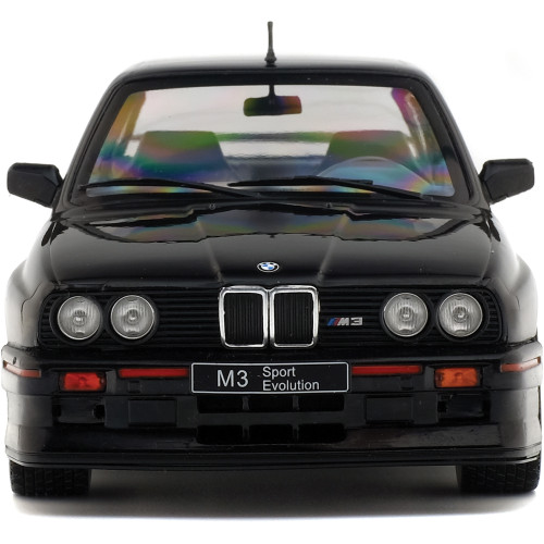 1990 BMW E30 M3 Sport EVO - Glanzschwarz 1:18 Scale Alt Image 5