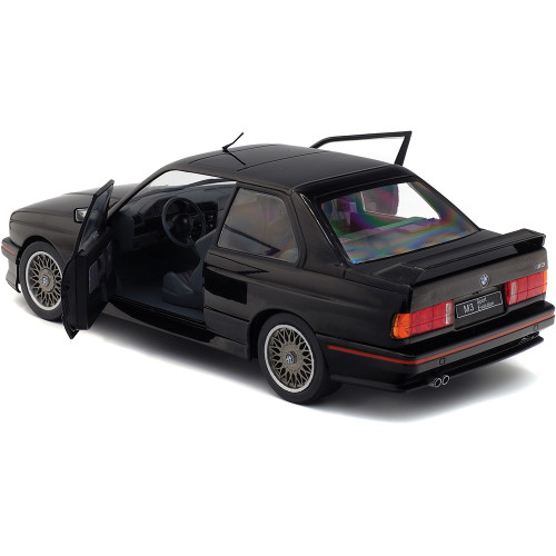 1990 BMW E30 M3 Sport EVO - Glanzschwarz 1:18 Scale Alt Image 3