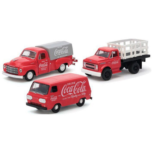 M2 Machines Coca-Cola Delivery Truck Collection 164 Scale Diecast Model by M2 Machines 18537NX M2 Machines Coca-Cola Delivery Truck Collection 164 Scale Diecast Model by M2 Machines 18537NX