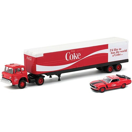M2 Machines 1970 Ford Buy the World a Coke Auto Hauler 164 Scale Diecast Model by M2 Machines 19078NX M2 Machines 1970 Ford Buy the World a Coke Auto Hauler 164 Scale Diecast Model by M2 Machines 19078NX