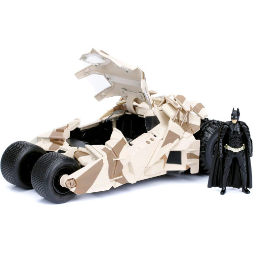 2008 The Dark Knight Batmobile w/BATMAN Camo Alt Image 1