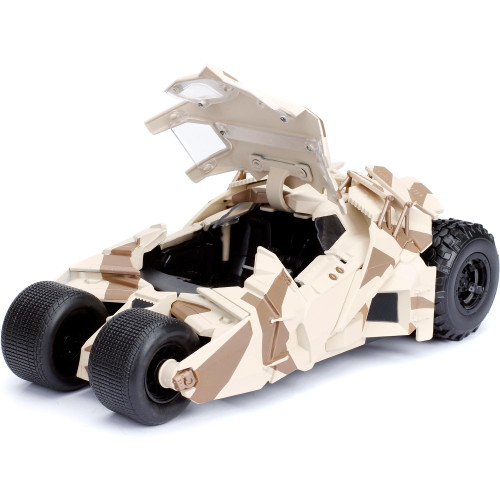 2008 The Dark Knight Batmobile w/BATMAN Camo Alt Image 4