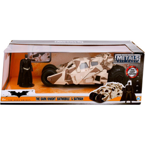 2008 The Dark Knight Batmobile w/BATMAN Camo Alt Image 8