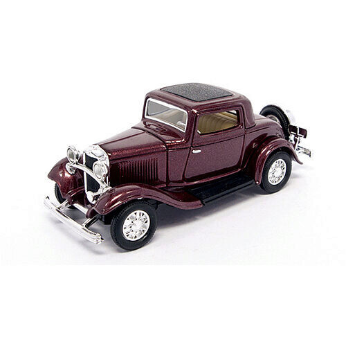 1932 Ford 3-Window Coupe - Burgundy Main Image