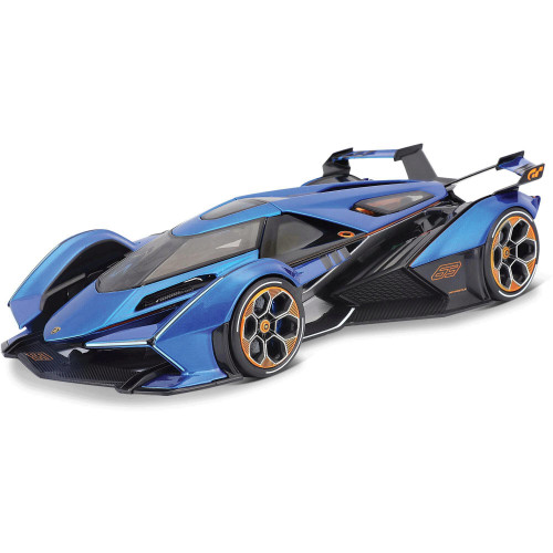 Lamborghini V-12 Vision Gran Turismo - Blue 1:18 Scale Diecast Model by Maisto Main Image