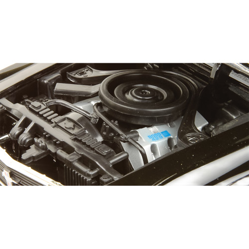 1970 Boss 429 Mustang - Black 1:18 Scale Alt Image 2