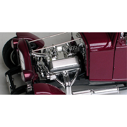 1932 Ford 5-Window Hot Rod - burgundy Alt Image 5