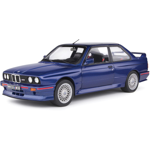 1990 BMW E30 M3 - Mauritius Blue 1:18 Scale Diecast Model by Solido Main Image