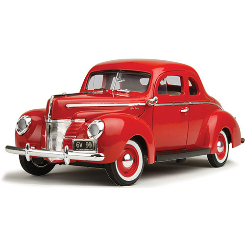 1940 Ford DeLuxe Coupe - red Main Image