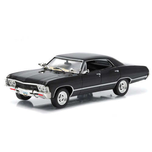 1967 Chevrolet Impala Sport Sedan - Tuxedo Black 1:43 Scale Main Image