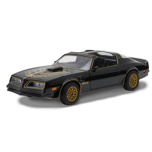 1977 Pontiac Firebird Trans Am - Starlite Black with Golden Eagle Hood 1:24 Scale Main Image