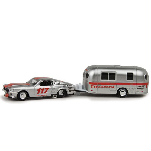 Maisto 1967 Firestone Mustang and Camper 164 Scale Diecast Model by Maisto 18626NX Maisto 1967 Firestone Mustang and Camper 164 Scale Diecast Model by Maisto 18626NX