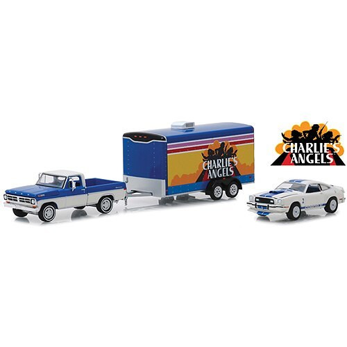 Greenlight Charlies Angels Mustang Cobra Tow and Hitch Collection 164 Scale Diecast Model by Greenlight 18990NX Greenlight Charlies Angels Mustang Cobra Tow and Hitch Collection 164 Scale Diecast Model by Greenlight 18990NX