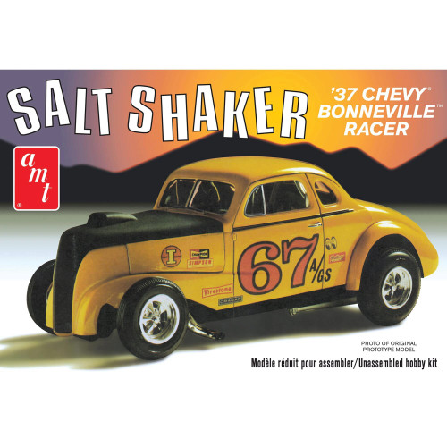 1937 Chevy Coupe Salt Shaker Bonneville Racer Model Kit 1:25 Scale Main Image