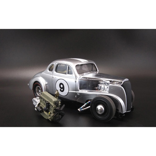 1937 Chevy Coupe Salt Shaker Bonneville Racer Model Kit 1:25 Scale Alt Image 2