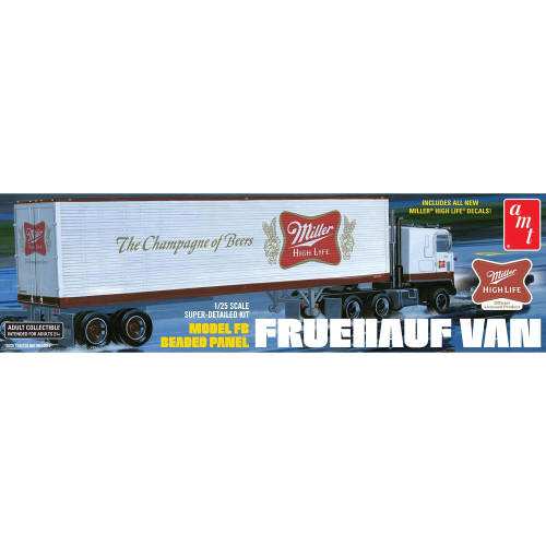 Miller High Life FRUEHAUF 40' SEMI TRAILER 1:25 Scale Main Image