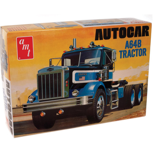 amt 1/25 デストロイヤー2 AMT White Freightliner 2-in-1 SC/DD Cabover Tractor (75th
