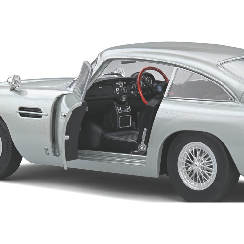 1964 Aston Martin DB5 - Silver Birch 1:18 Scale Alt Image 8