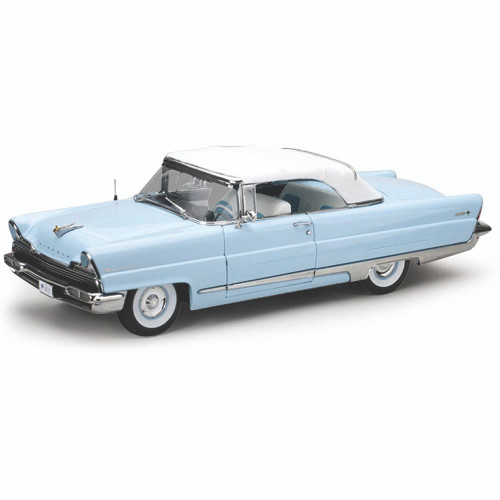 1956 Lincoln Premiere Closed Convertible - Powder Blue 1:18 Scale Main Image