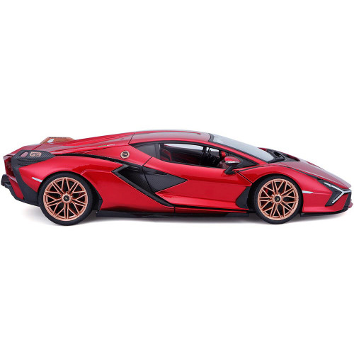 Lamborghini Sián FKP 37 - 1:18 Red 1:18 Scale Alt Image 5
