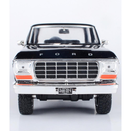 1978 Ford Bronco - Hard Top - Black & Red w/spare tire Alt Image 3