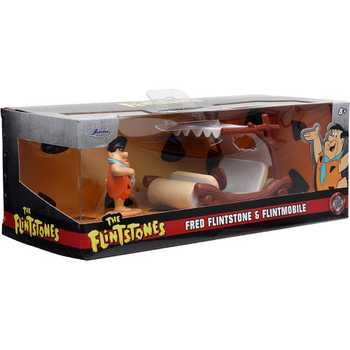 The Flintmobile with Fred Flintstone Figure - Hollywood Rides Alt Image 5