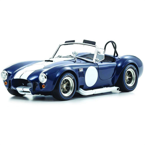 Shelby Cobra 427 S/C - Dark Blue/White 1:18 Scale Main Image