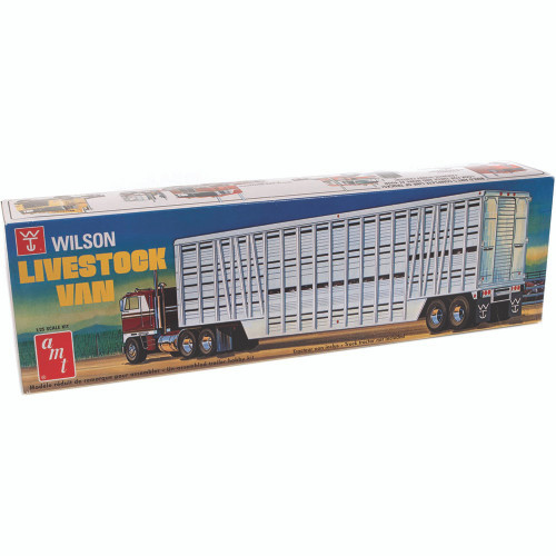 Wilson Livestock Trailer Model Kit 1:25 Scale Main Image