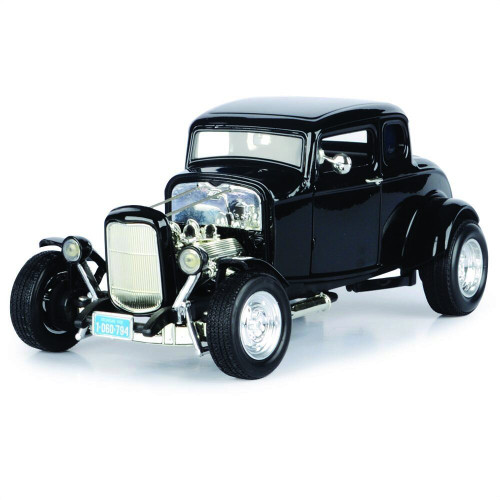 1932 FORD HOT ROD - Black 1:18 Scale Main Image