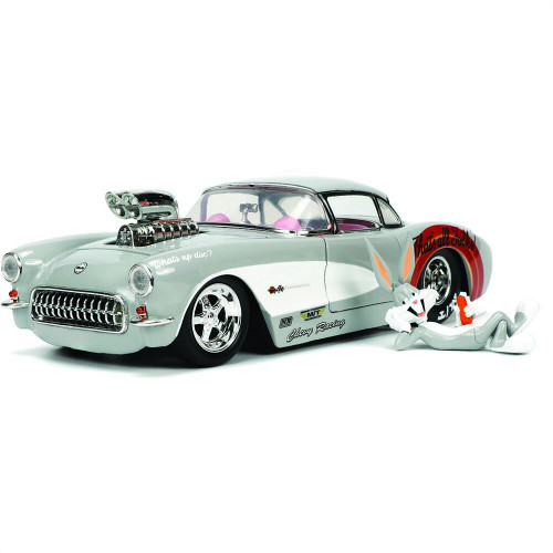 1957 Corvette w/Bugs Bunny Figure Hollywood Rides 1:24 Scale Main Image