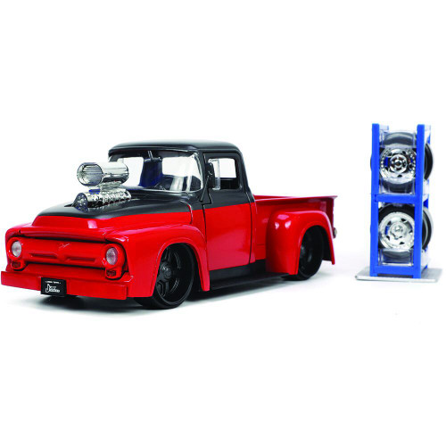 1956 Ford F-100 Pickup with Tire Rack Main Image