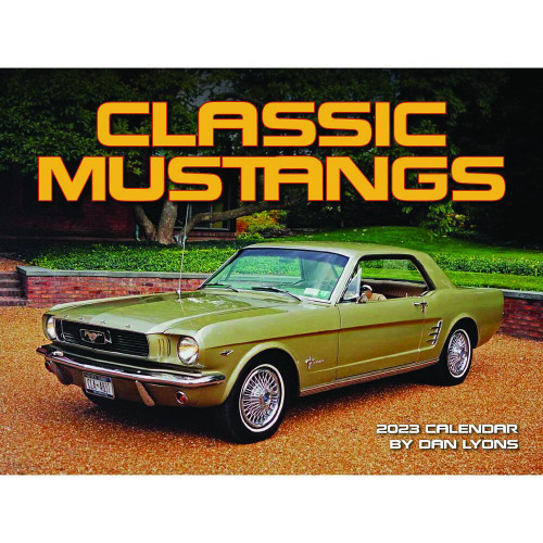 Classic Mustang 2023 Wall Calendar  Main Image