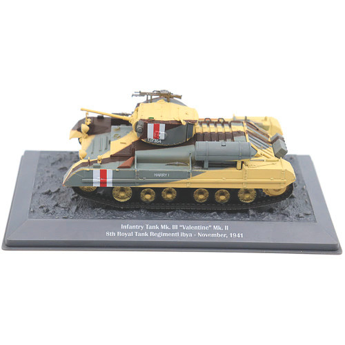Infantry Tank MK.III 'Valentine" MK.II 8th Royal | Diecast Model Alt Image 1