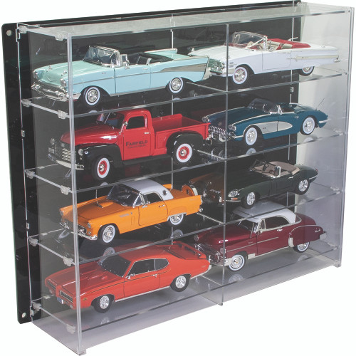 1:18 Scale Eight Car Display Case - Assembly Required Main Image