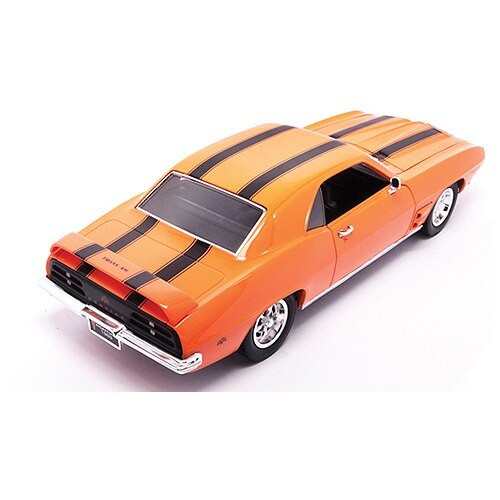 Road Signature 1969 Pontiac Trans Am - Orange 118 Scale Diecast Model by Road Signature 18525NX 888693236810