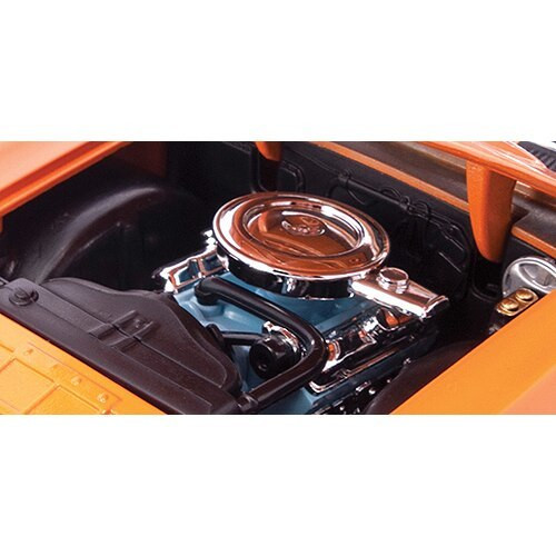 Road Signature 1969 Pontiac Trans Am - Orange 118 Scale Diecast Model by Road Signature 18525NX 888693236810