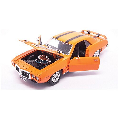 Road Signature 1969 Pontiac Trans Am - Orange 118 Scale Diecast Model by Road Signature 18525NX 888693236810