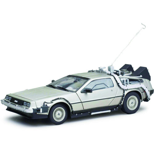 Back to the Future Part I - DeLorean Time Machine (Stainless Steel) Main Image