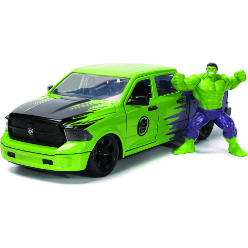 2014 RAM 1500 Pickup with Hulk Figure Main Image