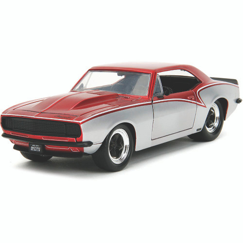 1967 Chevy Camaro SS Convertible - Blue 1:24 Scale Diecast Model