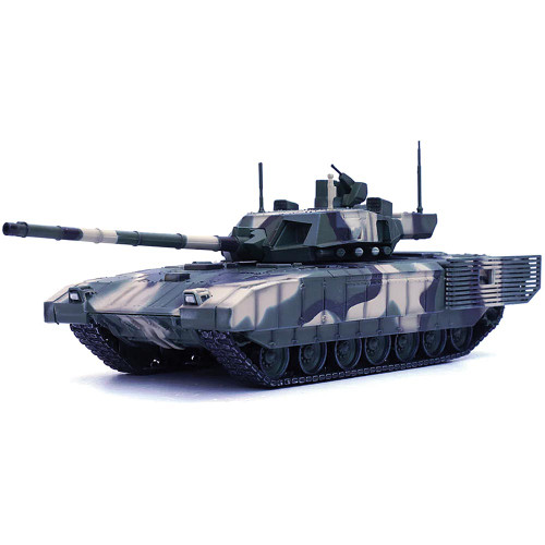 T-14 Armata MBT 1/72 Die Cast Model - Woodland Camo Main Image