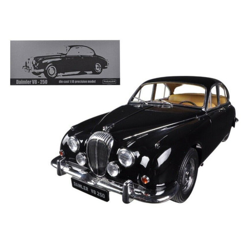 Paragon Models Paragon Models - 1967 Daimler 250 V8 1/18 Black 118 Scale Diecast Model by Paragon Models PA98311L Paragon Models Paragon Models - 1967 Daimler 250 V8 1/18 Black 118 Scale Diecast Model by Paragon Models PA98311L