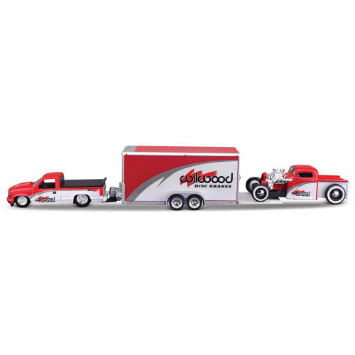 1993 Chevy 454 SS & 1936 Chevy Pickup Wilwood Brakes - Design Team Hauler 1:64 Scale Main Image