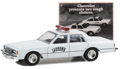 1980 Chevrolet Impala 9C1 Police “Chevrolet Presents Two Tough Choices” 1:64 Scale Main Image