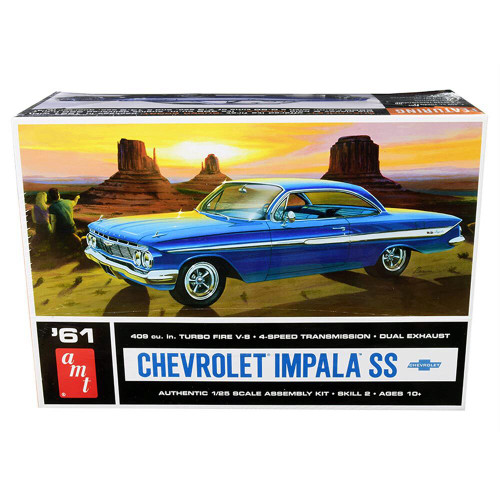 1961 Chevy Impala SS Model Kit 1:25 Scale Main Image