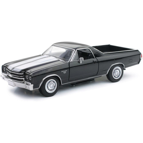 1970 Chevrolet El Camino SS - Black 1:25 Scale Main Image